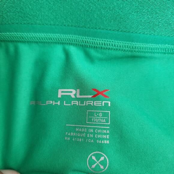 RLX Ralph Lauren green pleated back golf / tennis skort woman's size large - Picture 3 of 10